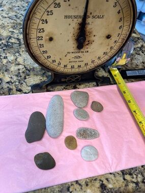 Potomac River assorted stones